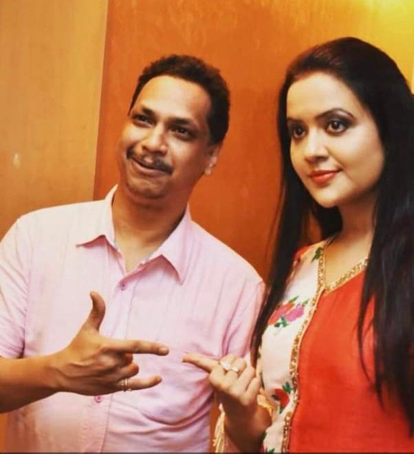 Amrita Fadnavis and Jaideep Rana